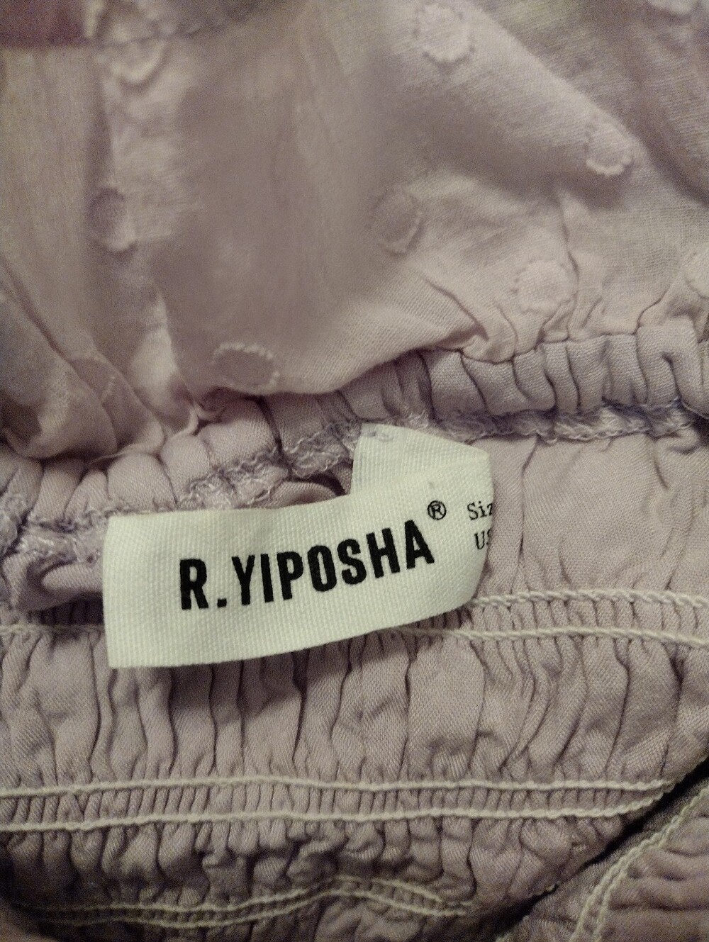 Lilac Puff-Sleeve Midi Dress - Picture 2 of 4
